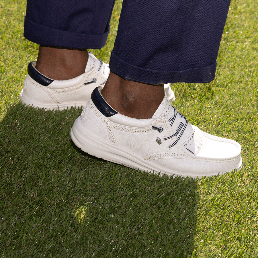 Wally Golf Classic ÿ Golf White/Navy Blazer - Image 2