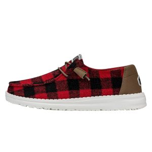 Wendy Buffalo Plaid ÿ Red and Black Plaid