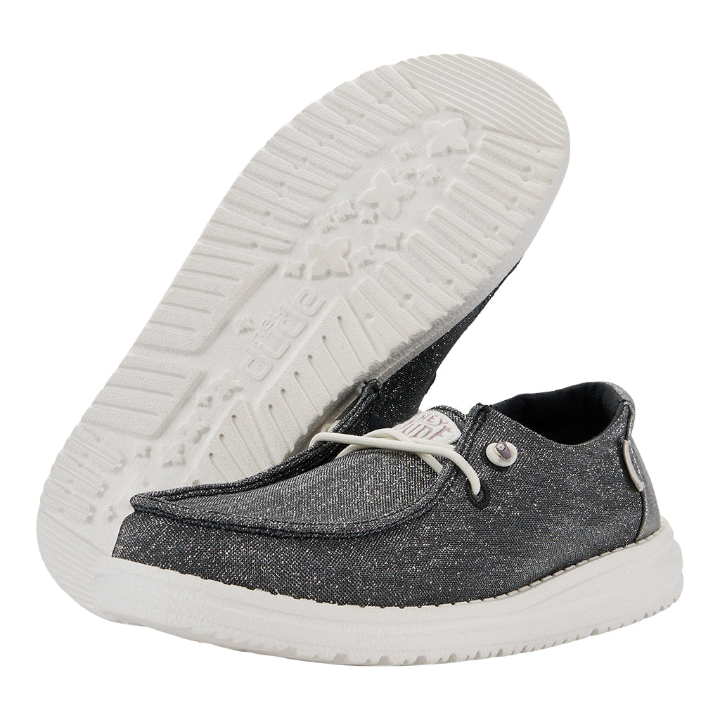 Wendy Youth Metallic Sparkle ÿ Charcoal - Image 3