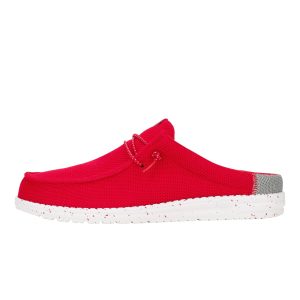 Wally Slip Varsity ÿ Red/Grey