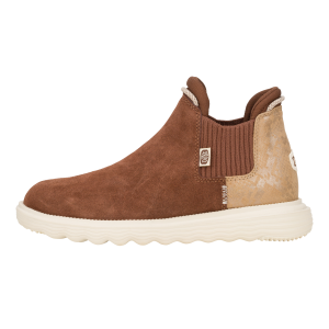 Branson Womens Suede Novelty ÿ Brown/Snake