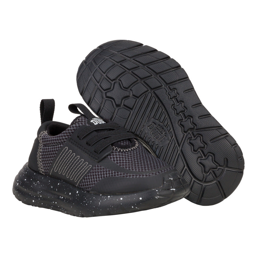 Sirocco Play Toddler Varsity ÿ Black/Black - Image 3