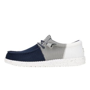 Wally Tri Varsity Mesh ÿ Navy/Grey