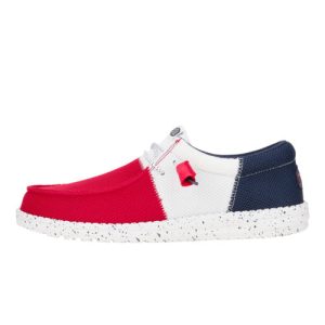 Wally Tri Varsity Mesh ÿ Red/Navy