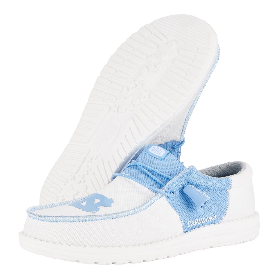 Men's Wally Tri UNC ÿ UNC White/Blue - Image 4