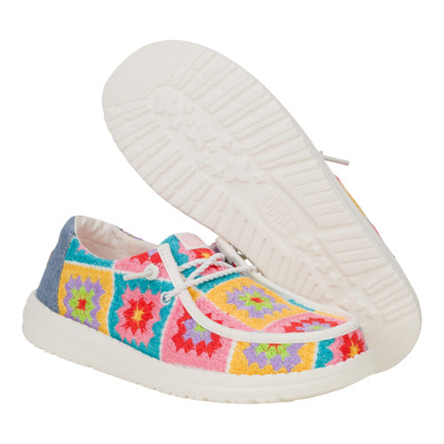 Wendy Crochet Squares ÿ Pink/Multi - Image 3