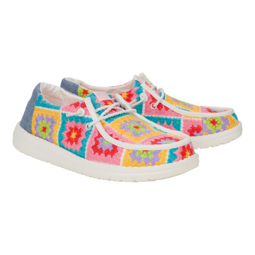 Wendy Crochet Squares ÿ Pink/Multi - Image 2