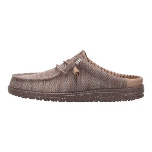 Wally Slip Stretch Sox ÿ Deep Taupe/Chanterelle Tan