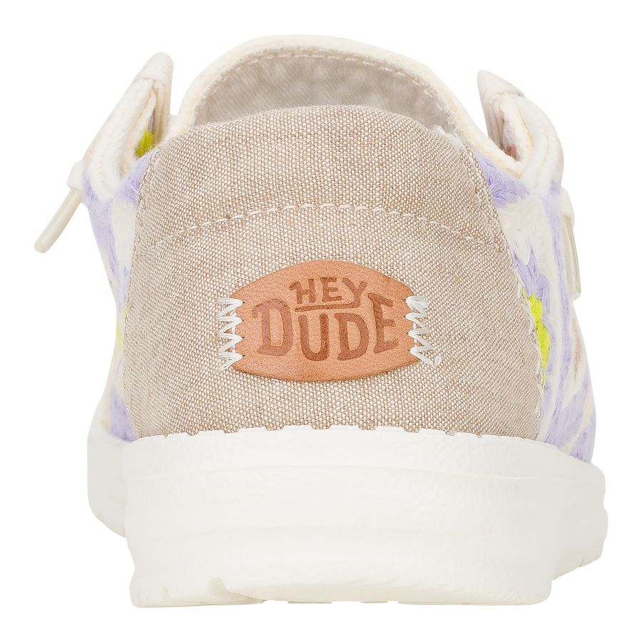 Wendy Cottage Crochet ÿ Egret/Lavender/Multi - Image 6