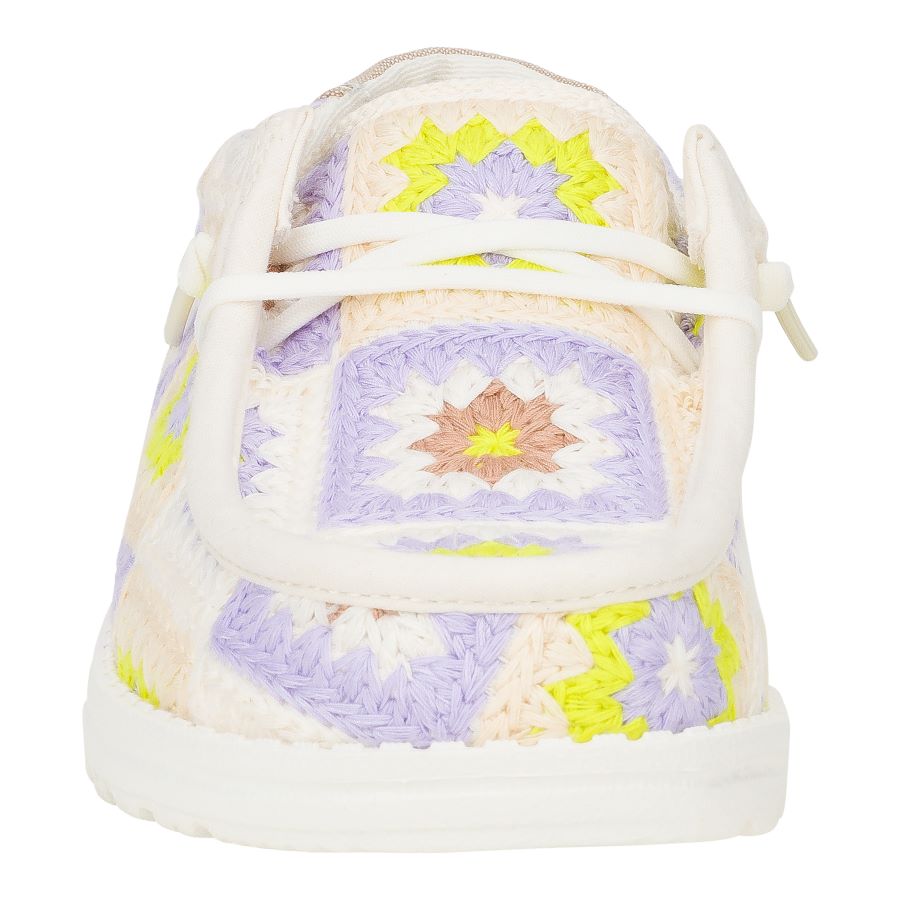 Wendy Cottage Crochet ÿ Egret/Lavender/Multi - Image 5