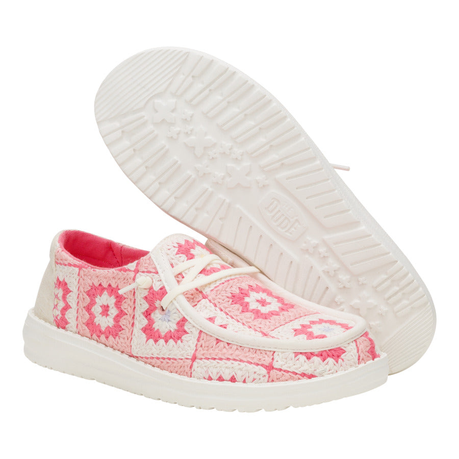 Wendy Cottage Crochet ÿ Coral/Ballerina Pink - Image 3