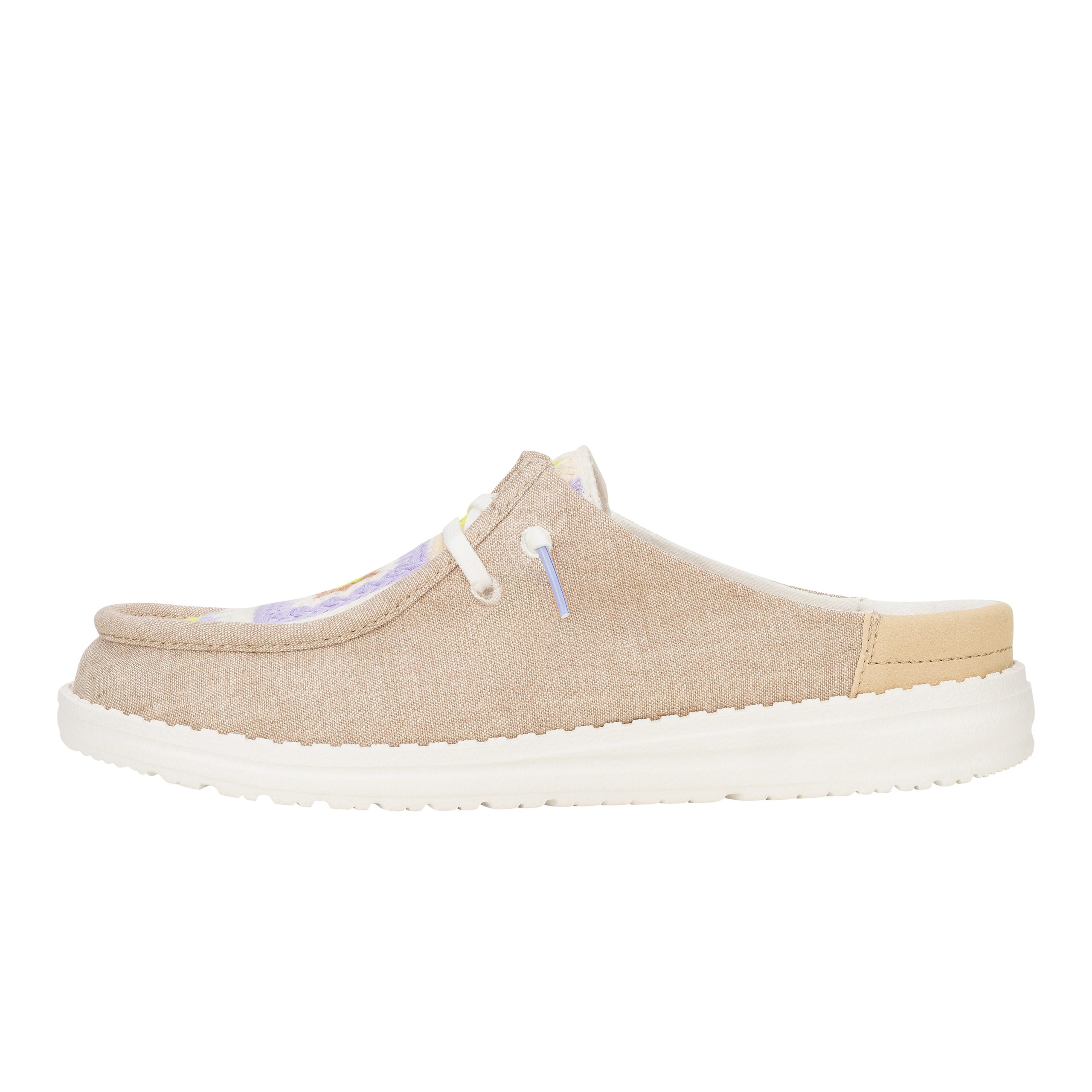 Wendy Slip Cottage Crochet ÿ Wood Ash/Multi