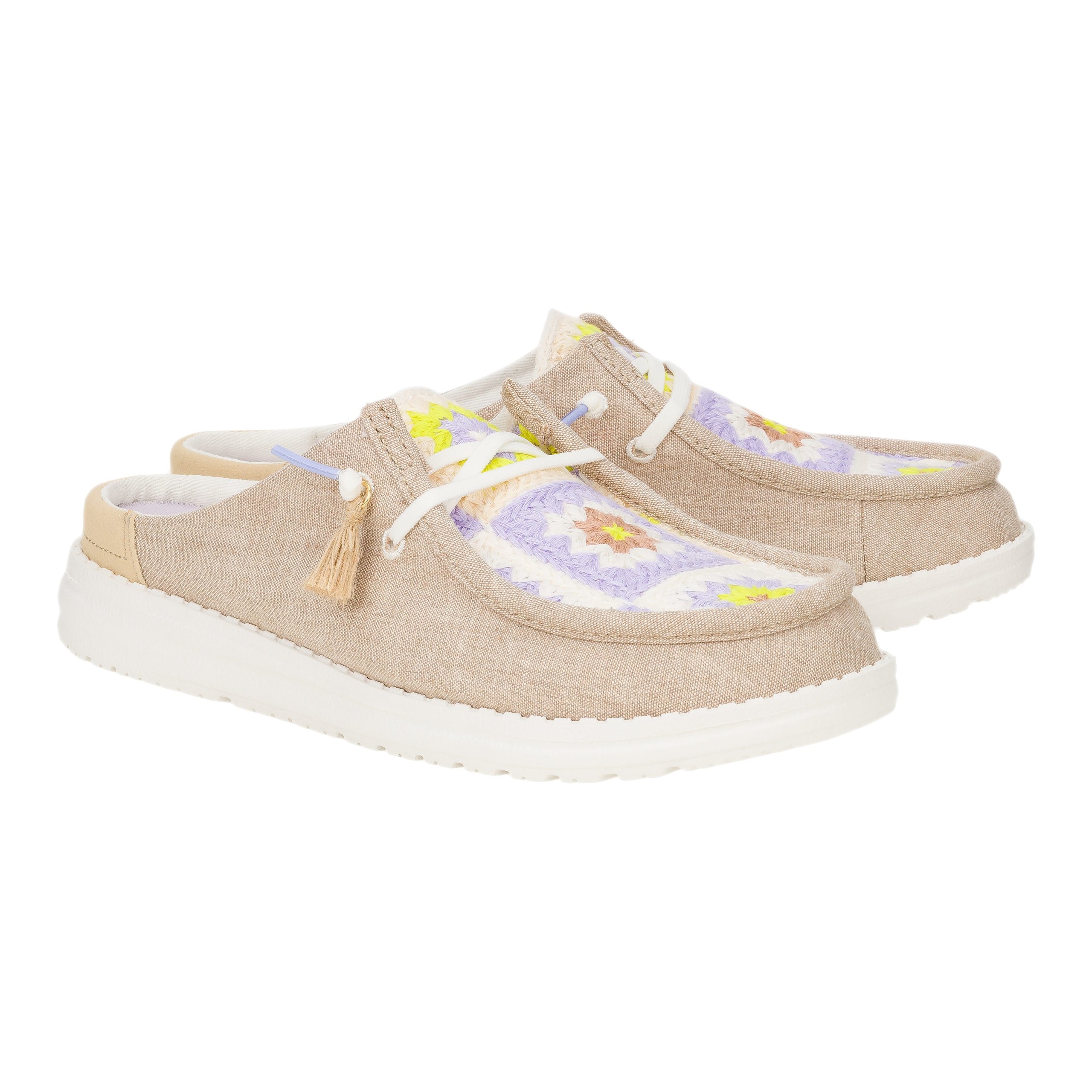 Wendy Slip Cottage Crochet ÿ Wood Ash/Multi - Image 2