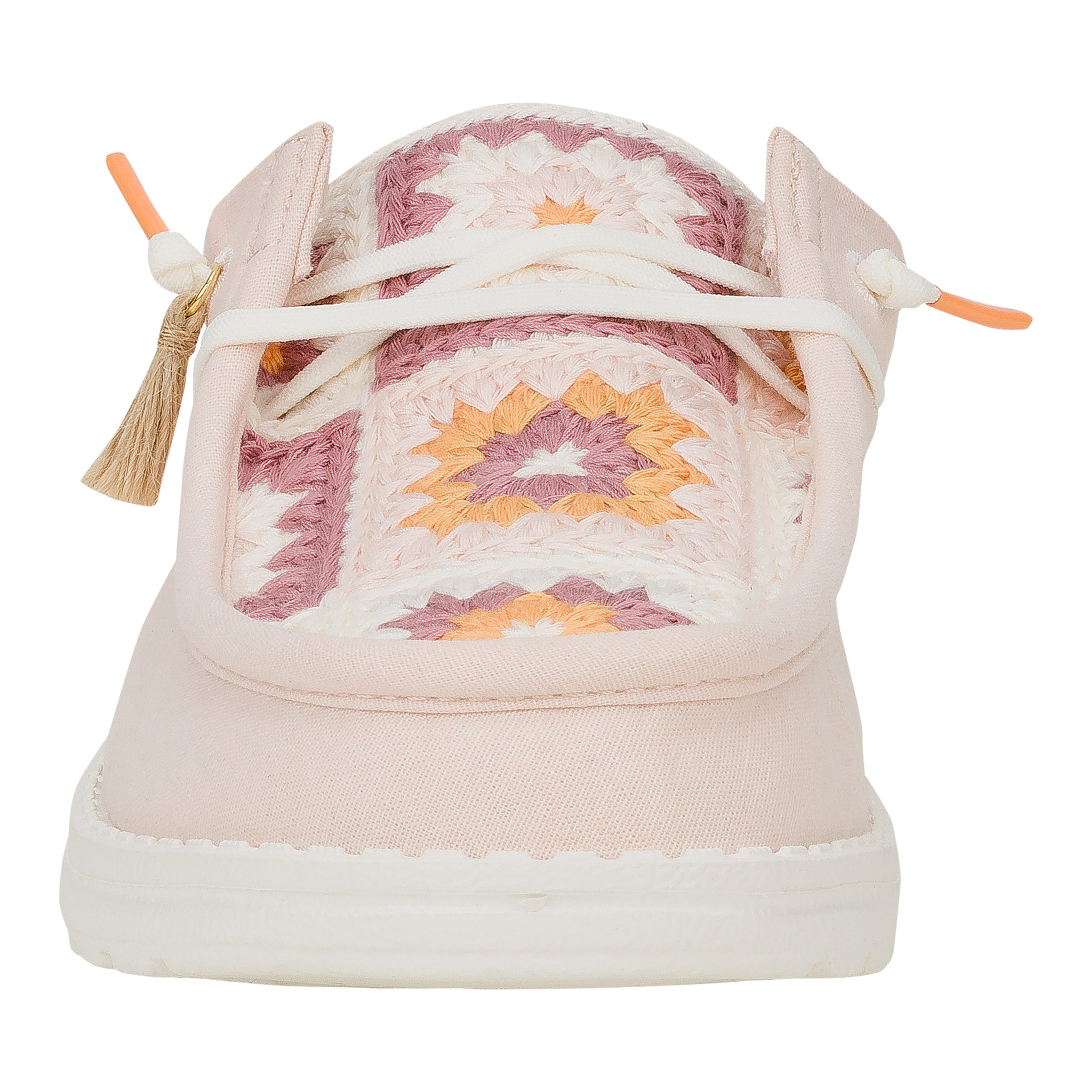 Wendy Slip Cottage Crochet ÿ Pale Pink/Multi - Image 4