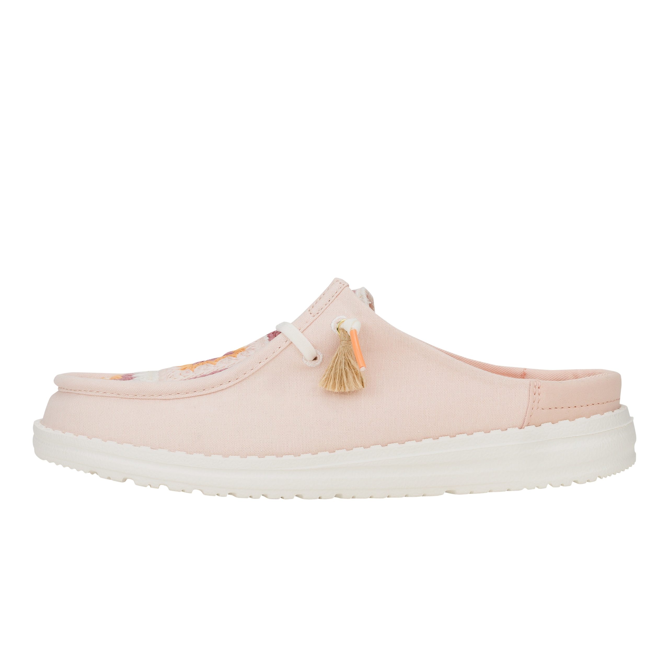 Wendy Slip Cottage Crochet ÿ Pale Pink/Multi