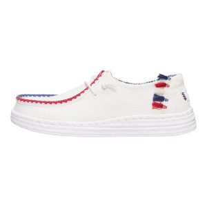 Wendy Espadrille Americana ÿ White