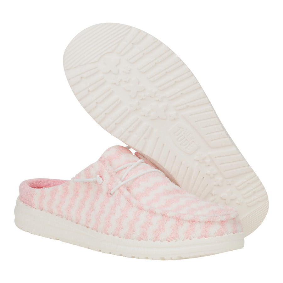 Wendy Slip Terry Stripe ÿ Stripe Pink/White - Image 4