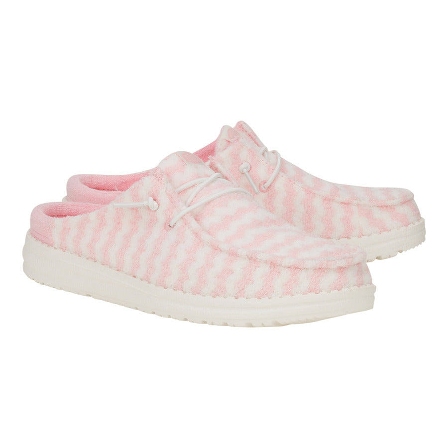 Wendy Slip Terry Stripe ÿ Stripe Pink/White - Image 3