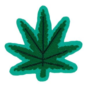 Hemp Leaf Patch ÿ Hemp Green