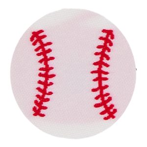 Baseball Patch ÿ Baseball White/Red