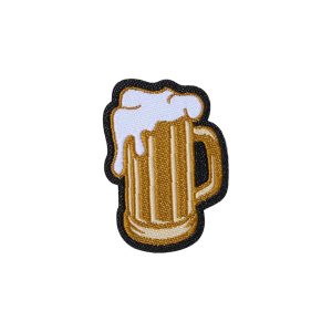 Beer Mug Patch ÿ Beer Mug Brown