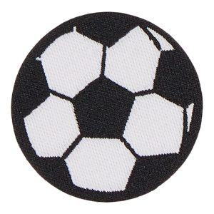 Soccer Ball Patch ÿ Soccer Ball White/Black