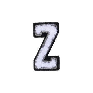 Letter Z Patch ÿ Z Black/White