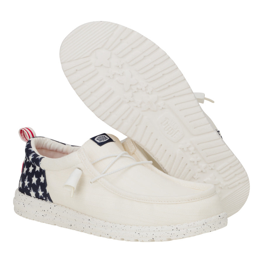 Wally Funk Americana Stars ÿ White/Navy Blazer - Image 3