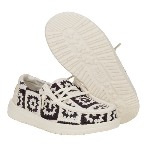 Wendy Youth Cottage Crochet ÿ Black/Multi - Image 3