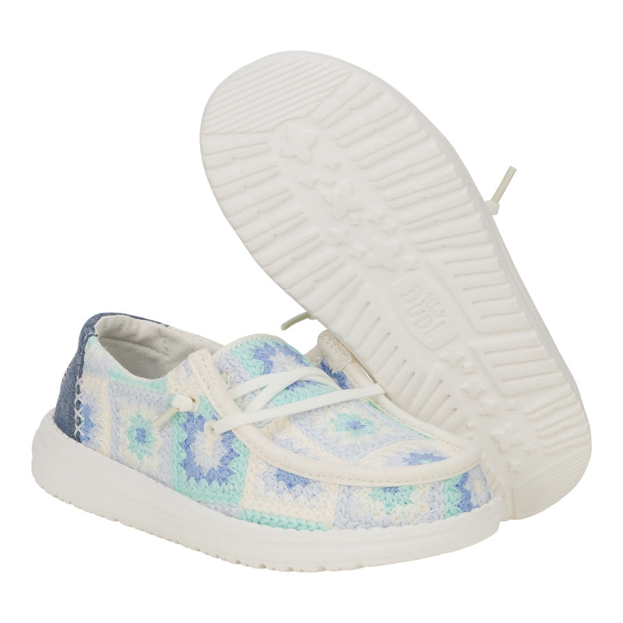 Wendy Youth Cottage Crochet ÿ Bay Blue/Multi - Image 3