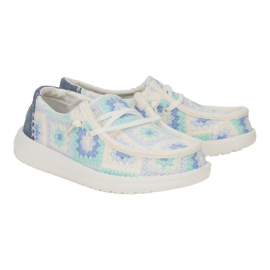 Wendy Youth Cottage Crochet ÿ Bay Blue/Multi - Image 2