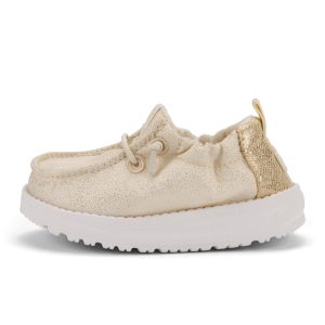 LilDude Infant Slip On Novelty ÿ Champagne Glitter
