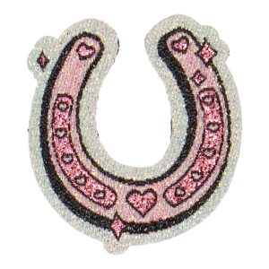 Pink Horseshoe Patch ÿ Horseshoe Pink/Multi