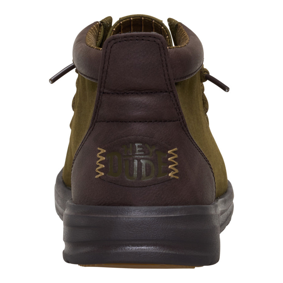 Wally Mid Gripr Vin Classic ÿ Dark Olive/Mole Brown - Image 5