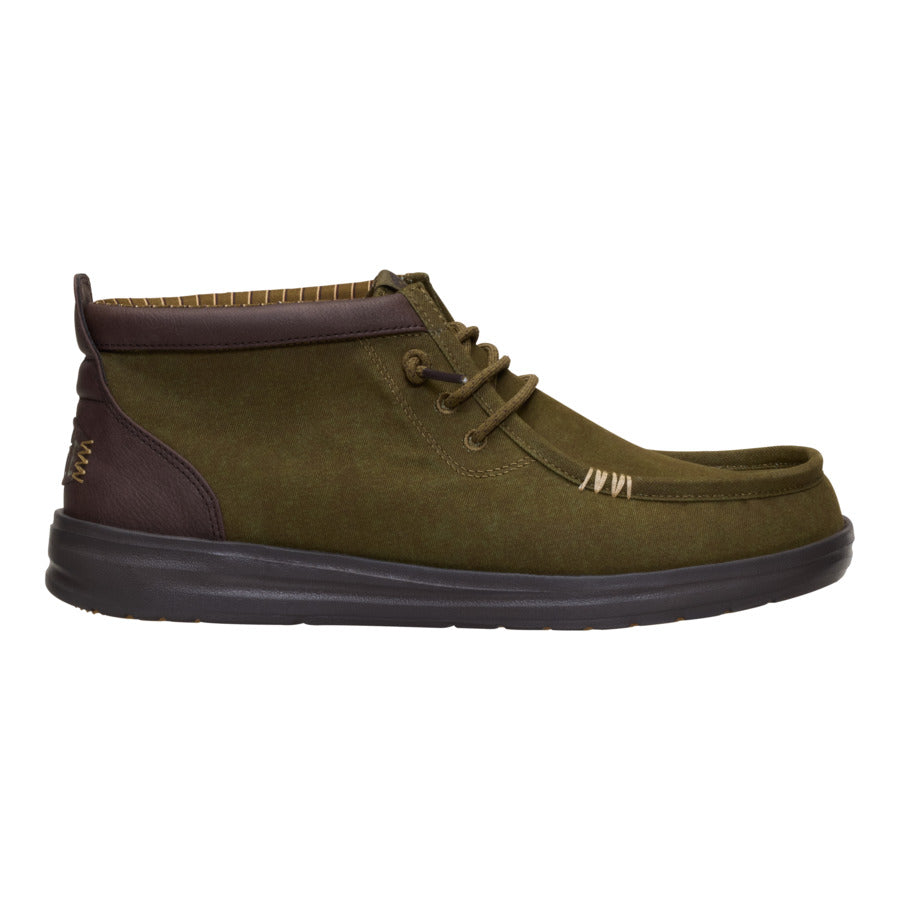 Wally Mid Gripr Vin Classic ÿ Dark Olive/Mole Brown - Image 8