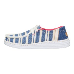 Wendy Espadrille Coast ÿ Navy/White