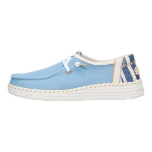 Wendy Espadrille Denim ÿ Light Blue