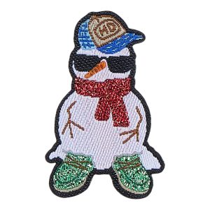 Sunglasses Snowman Patch ÿ Snowman Multi