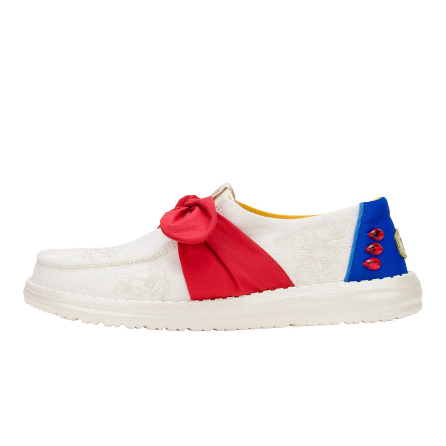 Wendy Bow Snow White ÿ White/Blue/Red