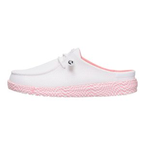 Wendy Slip Warped Geo ÿ White/Pink Lemonade