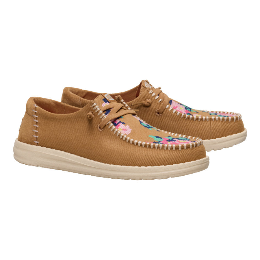 Wendy Cross Stitch ÿ Tan/Multi - Image 2