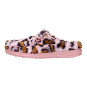 Wendy Slipper Leo Fur ÿ Pink/Multi