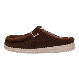 Wendy Slip Sherpa ÿ Dark Brown