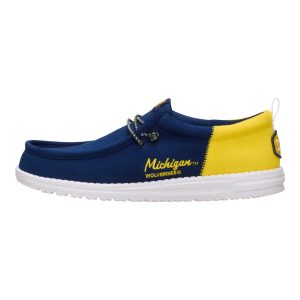 Wally Funk Michigan Wolverines ÿ Navy/Gold/White