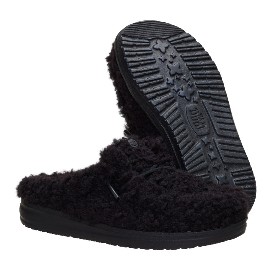 Wendy Slipper Youth ÿ Black/Black - Image 3