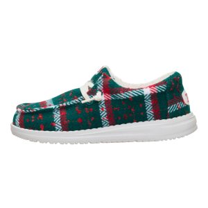 Wally Youth Confetti Plaid Cozy ÿ Red/Green/Multi