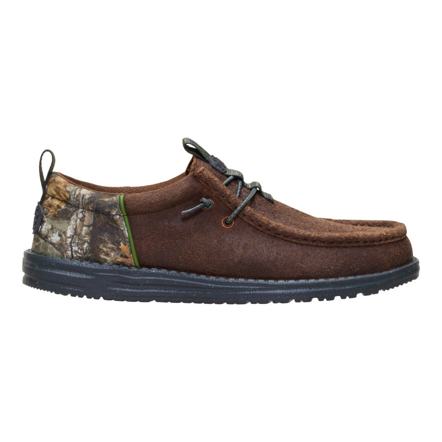Wally Funk Realtree Edge Suede ÿ Mole Brown/Camo - Image 10