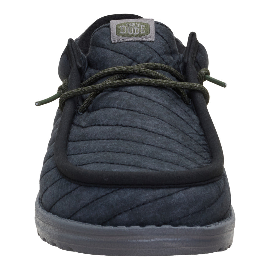 Wally Washed Quilt ÿ Black/Grey - Image 4