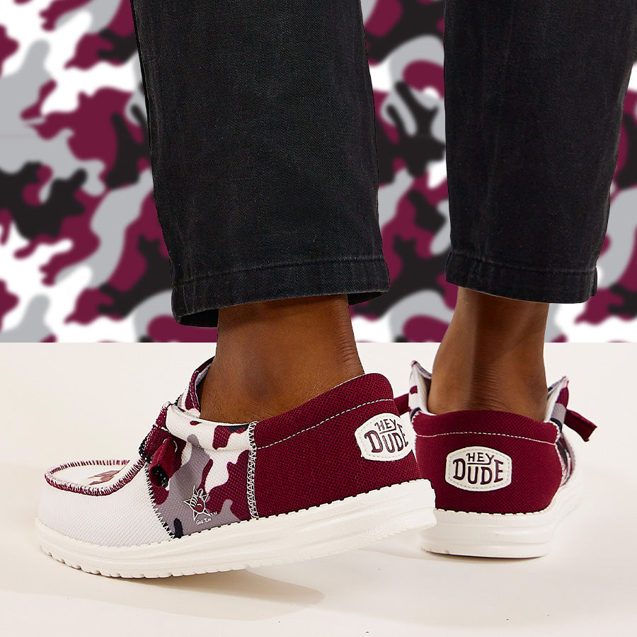 Men's Wally Tri Texas A&M ÿ Texas AM White/Maroon - Image 2