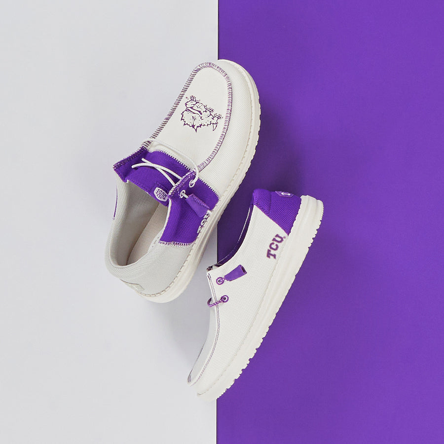Men-s Wally Tri TCU - TCU Purple/White - Image 2